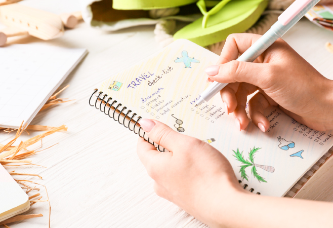 A travel checklist will help you decide what to pack for your travels.