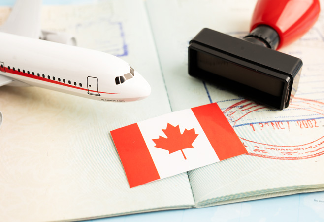 A super visa lets you visit your children or grandchildren for 5 years at a time