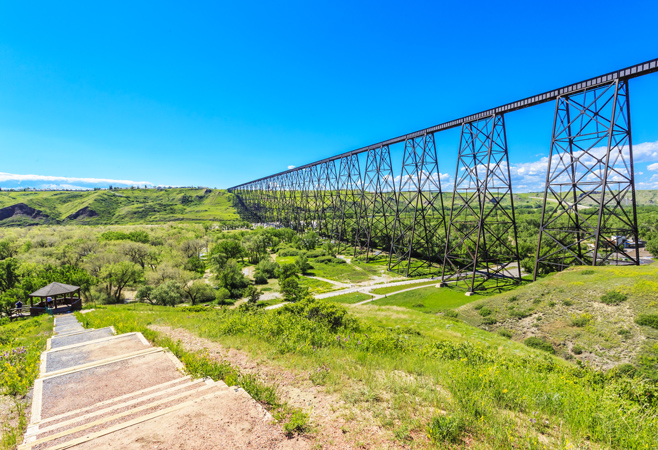 Lethbridge is the commercial, financial, transportation, and industrial center of southern Alberta Lethbridge is the commercial, financial, transportation, and industrial center of southern Alberta