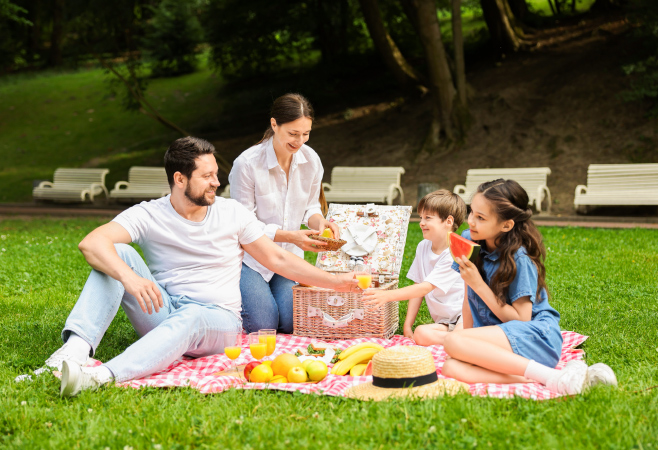 Emily Murphy Park has 3 picnic sites available for reservation during the summer and 1 site available for reservation during the winter