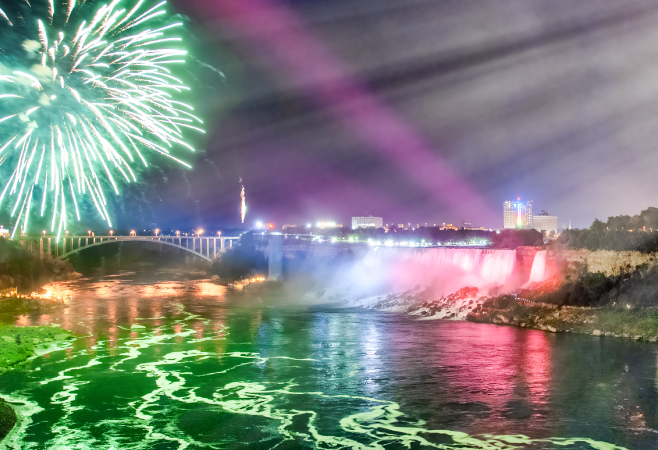 The Niagara Falls New Year events are not only popular in Canada but all over the world The Niagara Falls New Year events are not only popular in Canada but all over the world