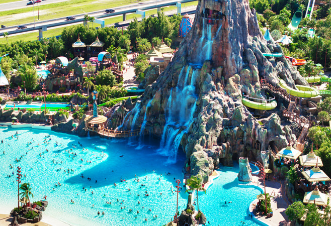 With thrilling water slides, Iowa's largest wave pool, a lazy river, and multiple kiddie play areas, Adventure Bay has something for everyone