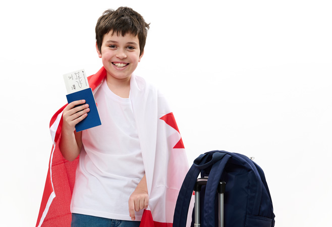 Canada visitor visa minor child requirements