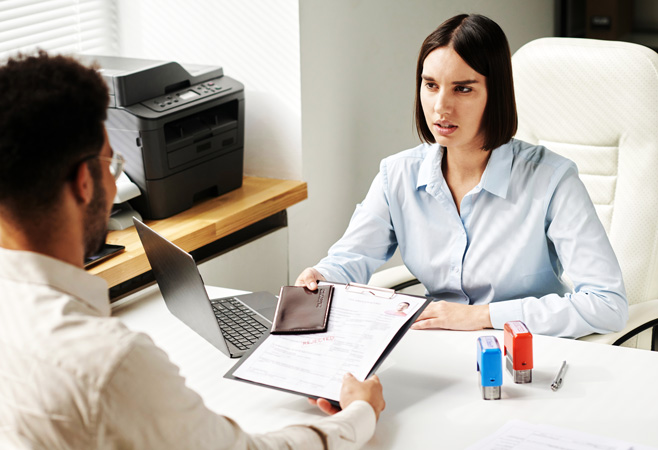 These visa rejections can happen to students, tourists, and foreign workers