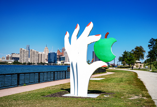 A unique park showcasing more than 31 large-scale, internationally recognized works of contemporary  sculpture by world-renowned artists.