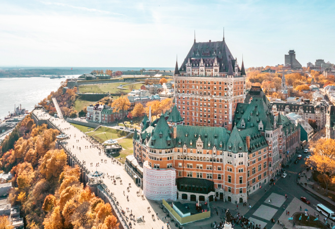 Quebec becomes one of the most favourite tourist attractions during this time of the year Quebec becomes one of the most favourite tourist attractions during this time of the year