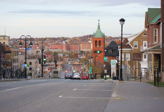 You can get to Sherbrooke, Quebec, by car, bus, or plane