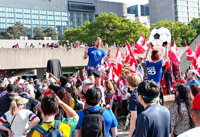 Toronto is one of the main host cities and home to BMO Field, where Canada is scheduled to play its opening match