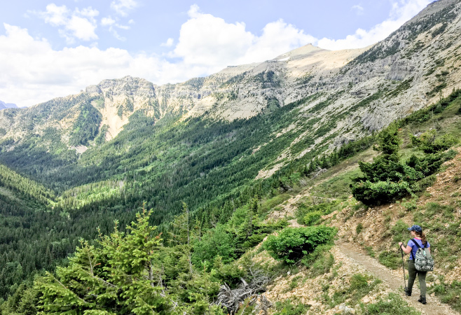 The Crypt Lake Trail is a special day hike and a great opportunity to get a good workout while seeing some beautiful and diverse nature. The Crypt Lake Trail is a special day hike and a great opportunity to get a good workout while seeing some beautiful and diverse nature.