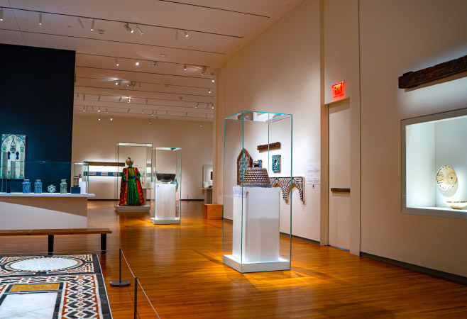 Through the arts, the Aga Khan Museum sparks wonder, curiosity, and understanding of Muslim cultures and their connection with other cultures Through the arts, the Aga Khan Museum sparks wonder, curiosity, and understanding of Muslim cultures and their connection with other cultures