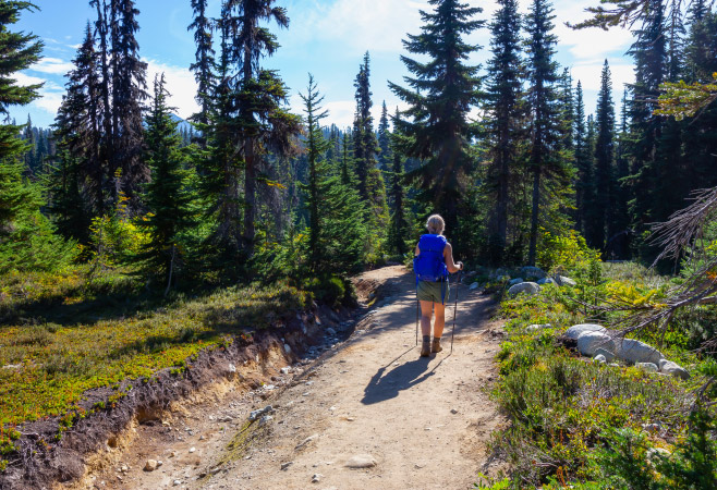 This is a great place to take the family on a day trip, as this trail is very approachable