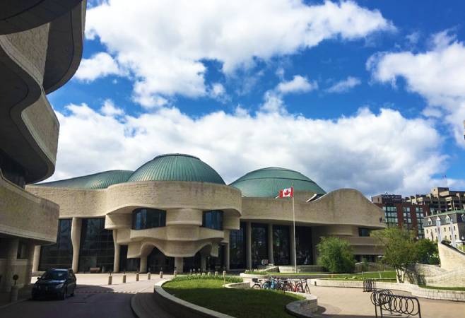 It showcases a vast collection of study materials defining the human history of Canada from over 20,000 years It showcases a vast collection of study materials defining the human history of Canada from over 20,000 years