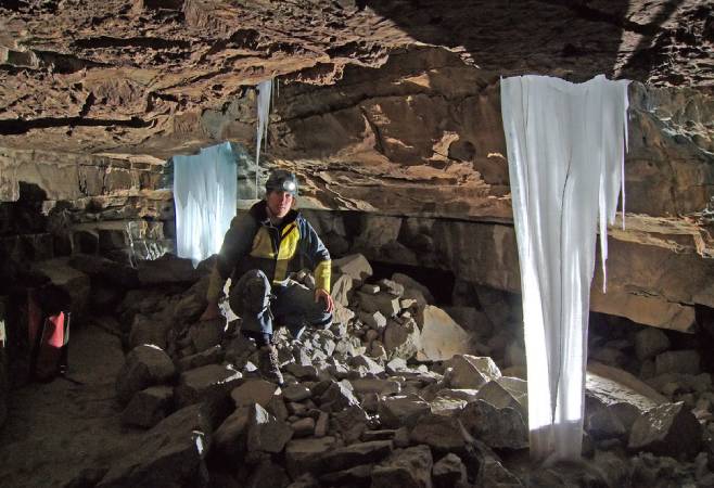 Castleguard Cave is one of the most beautiful caves in Canada