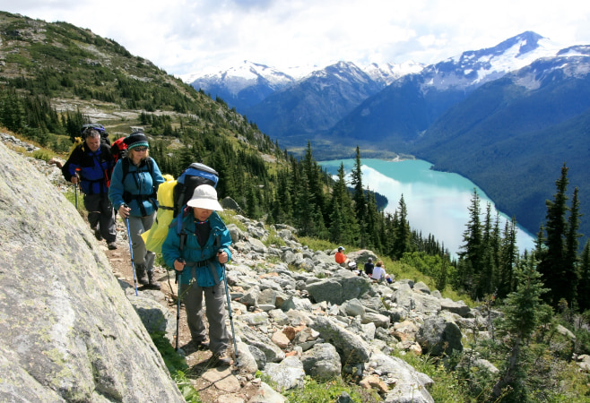 This is a very popular area for camping, hiking, and mountain biking, so you'll likely encounter other people while exploring This is a very popular area for camping, hiking, and mountain biking, so you'll likely encounter other people while exploring