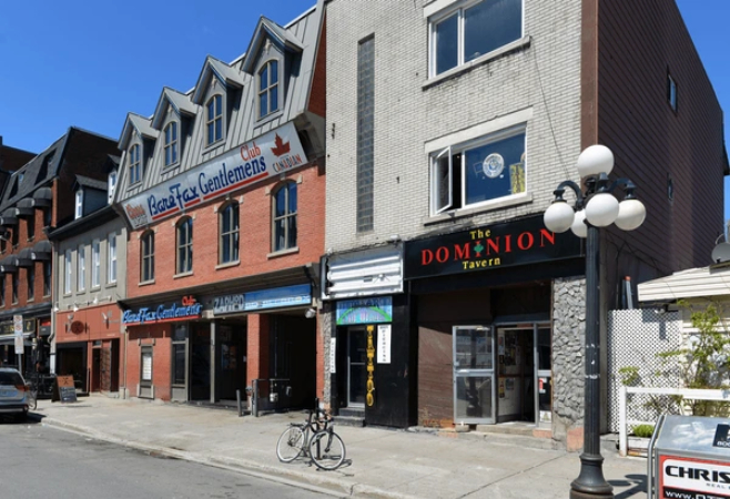Step into the vintage wonderland of The Dominion Tavern in Ottawa, a historic dive bar that has been a local institution since 1927. Step into the vintage wonderland of The Dominion Tavern in Ottawa, a historic dive bar that has been a local institution since 1927.