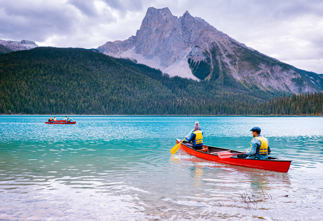 Emerald Lake is a fantastic place to see wildlife, as animals are drawn to the important water source.