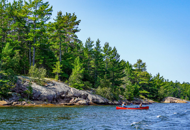 Georgian Bay offers a diverse fishing experience with various species inhabiting its waters. Georgian Bay offers a diverse fishing experience with various species inhabiting its waters.