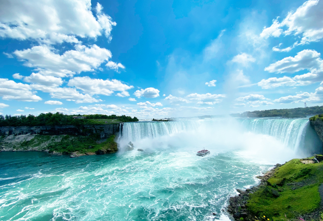 Niagara is one of the most famous waterfalls in Ontario Niagara is one of the most famous waterfalls in Ontario