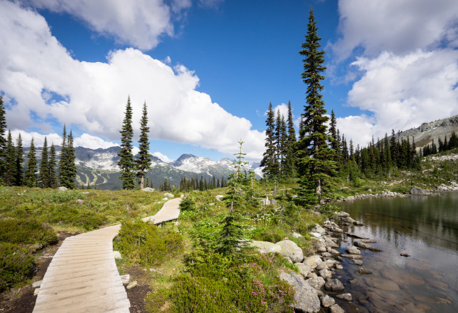 The High Note Trail is the most scenic hike in Whistler The High Note Trail is the most scenic hike in Whistler