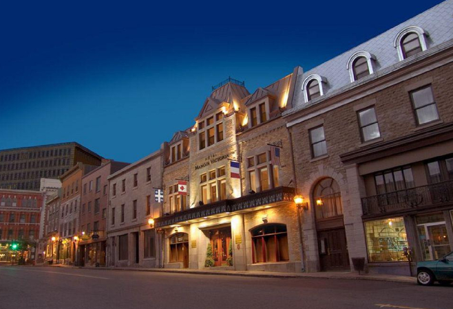 Manoir Victoria Hotel offers a perfect blend of contemporary comfort and historic charm