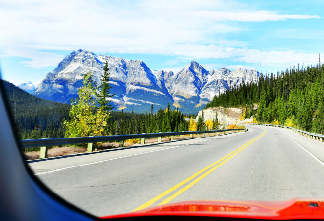 With Highway 1 (the Trans-Canada Highway) running through the center of Yoho, most people visit by car or RV. With Highway 1 (the Trans-Canada Highway) running through the center of Yoho, most people visit by car or RV.