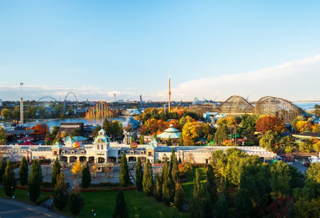 La Ronde is the largest amusement park in Quebec and the second-largest in Canada