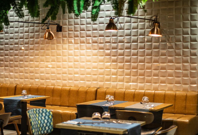 High end restaurant, exceptional service, creative and interesting dishes, served in an unforgettable setting