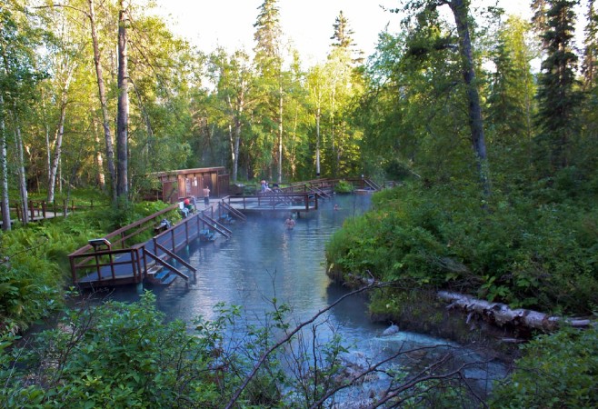 This gem is the second-largest natural hot spring in Canada and a must-visit for those traveling the Alaska Highway.
