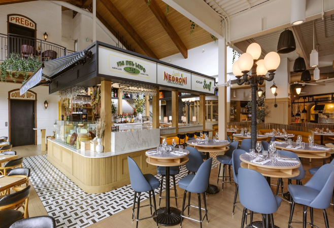 LUPO Italia‌n Risto‌rante  o ffers homemade pastas, a selection of mouth-watering cured meats, imported cheeses, marinated olives.