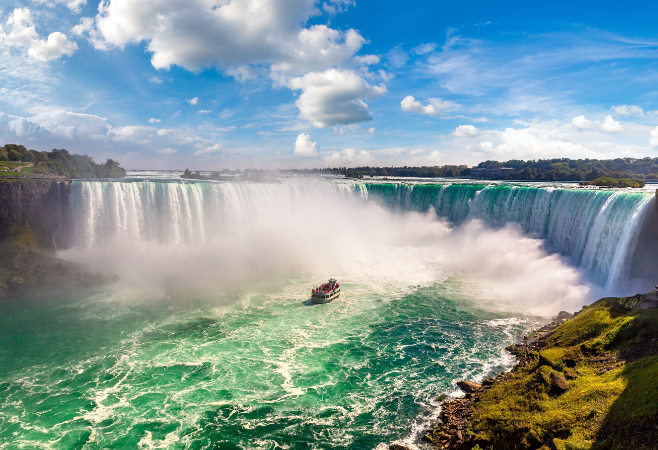 Arguably one of the best known attractions in Eastern Canada is Niagara Falls Arguably one of the best known attractions in Eastern Canada is Niagara Falls