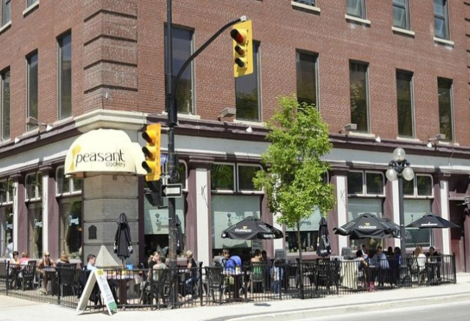 Peasant Cookery is a charming and cozy restaurant located in the heart of  Winnipeg's Old Market Square