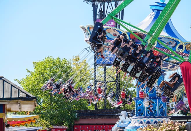 Playland in Vancouver is a famous amusement park in Canada