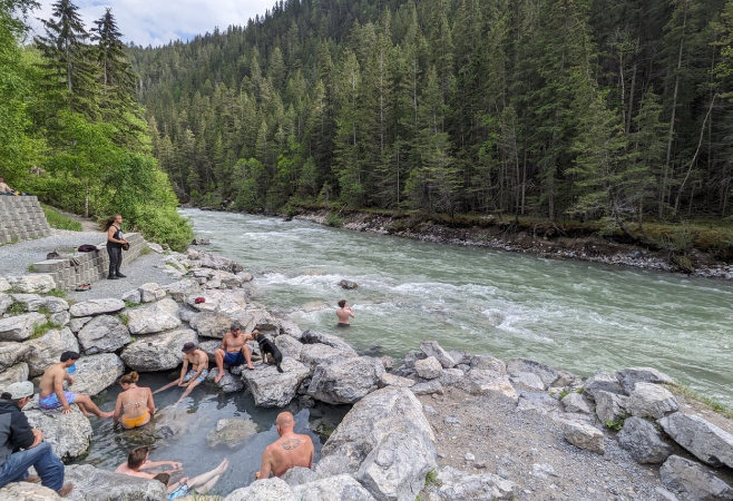 Ram Creek Hot Springs is the perfect off-the-beaten-path destination to explore and relax
