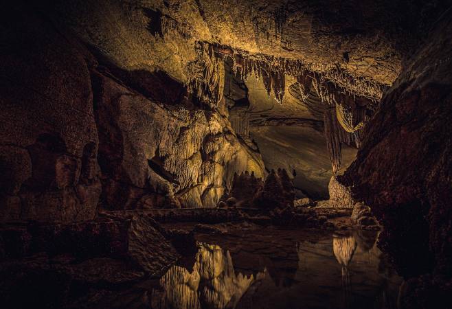 Explore one of Canada's longest caves in the heart of the Rockies near Banff and Canmore, Alberta