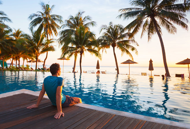 Saga Resort offers comfortable accommodations and a relaxed atmosphere.