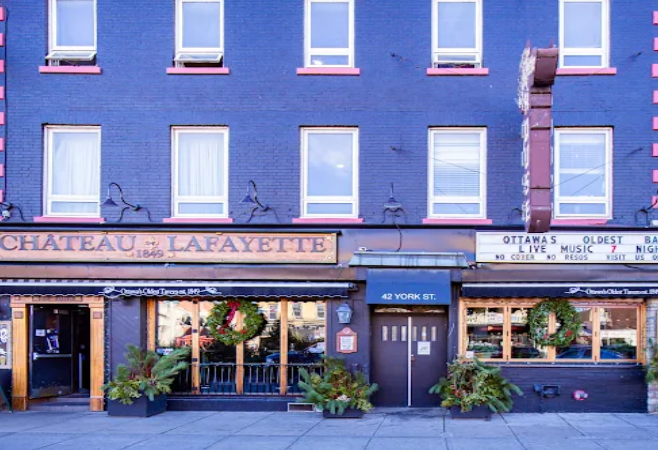 From classy tavern and hotel to restaurant, pub, dive, and everything in between, Lafayette first opened its doors in 1849. From classy tavern and hotel to restaurant, pub, dive, and everything in between, Lafayette first opened its doors in 1849.