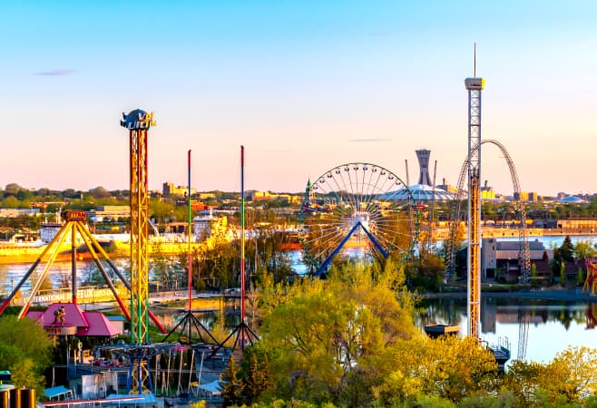 Amusement parks in Canada are known to attract loads of visitors annually both from Canada and other countries of the world